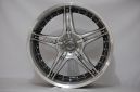 Roda PDW Optic Z 20x8,5 - 5x100/114 (Prata Titânio)